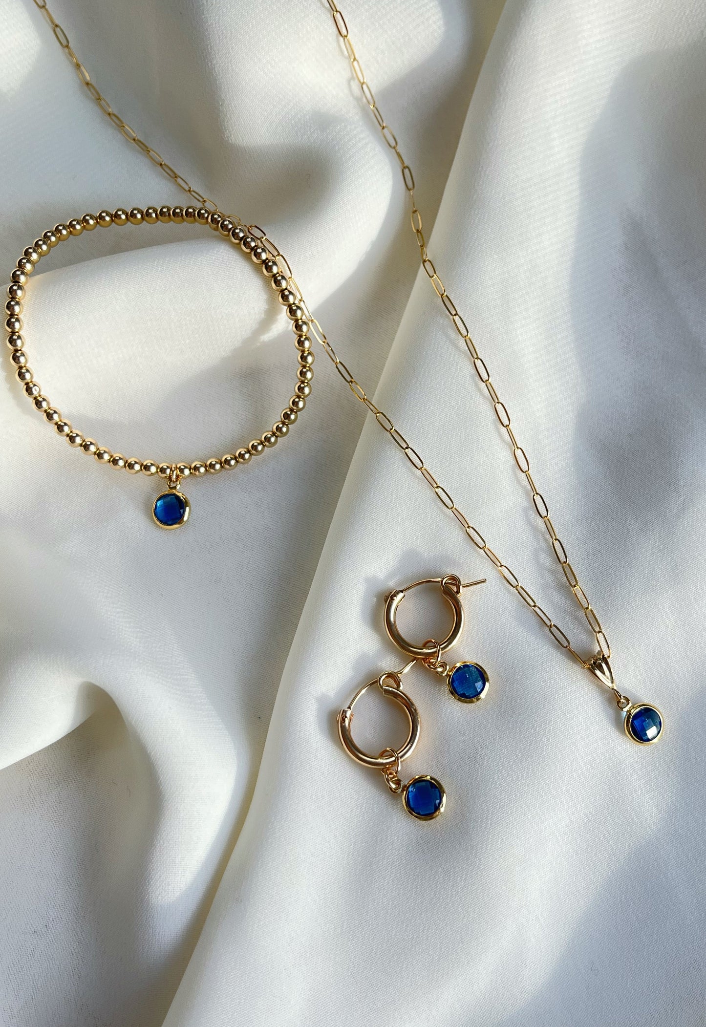 Birthstone Necklace Piper Chain