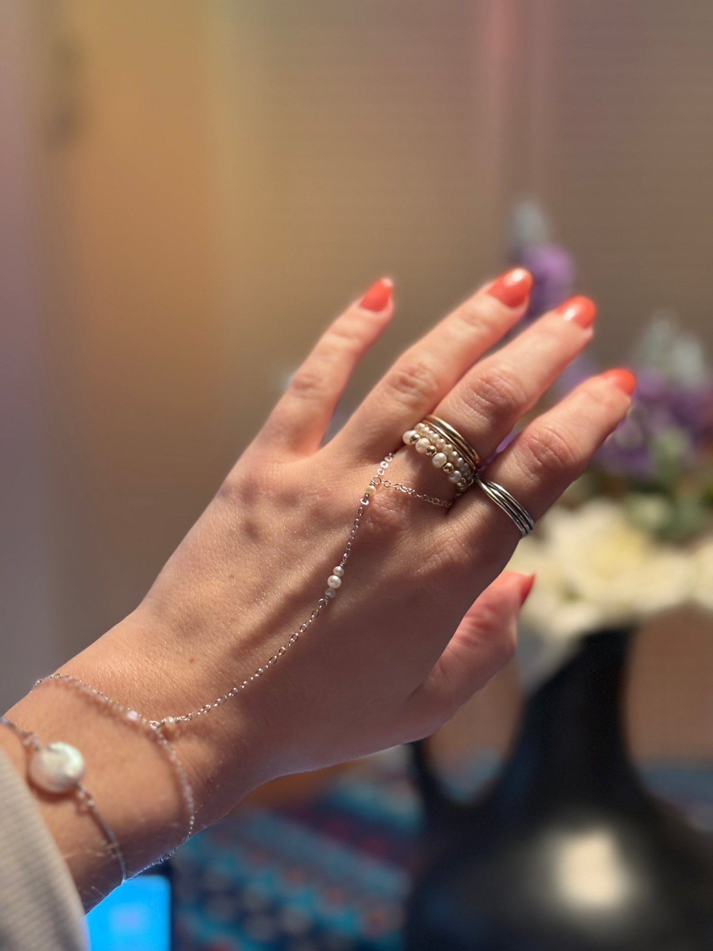 Pearl Hand-Chain