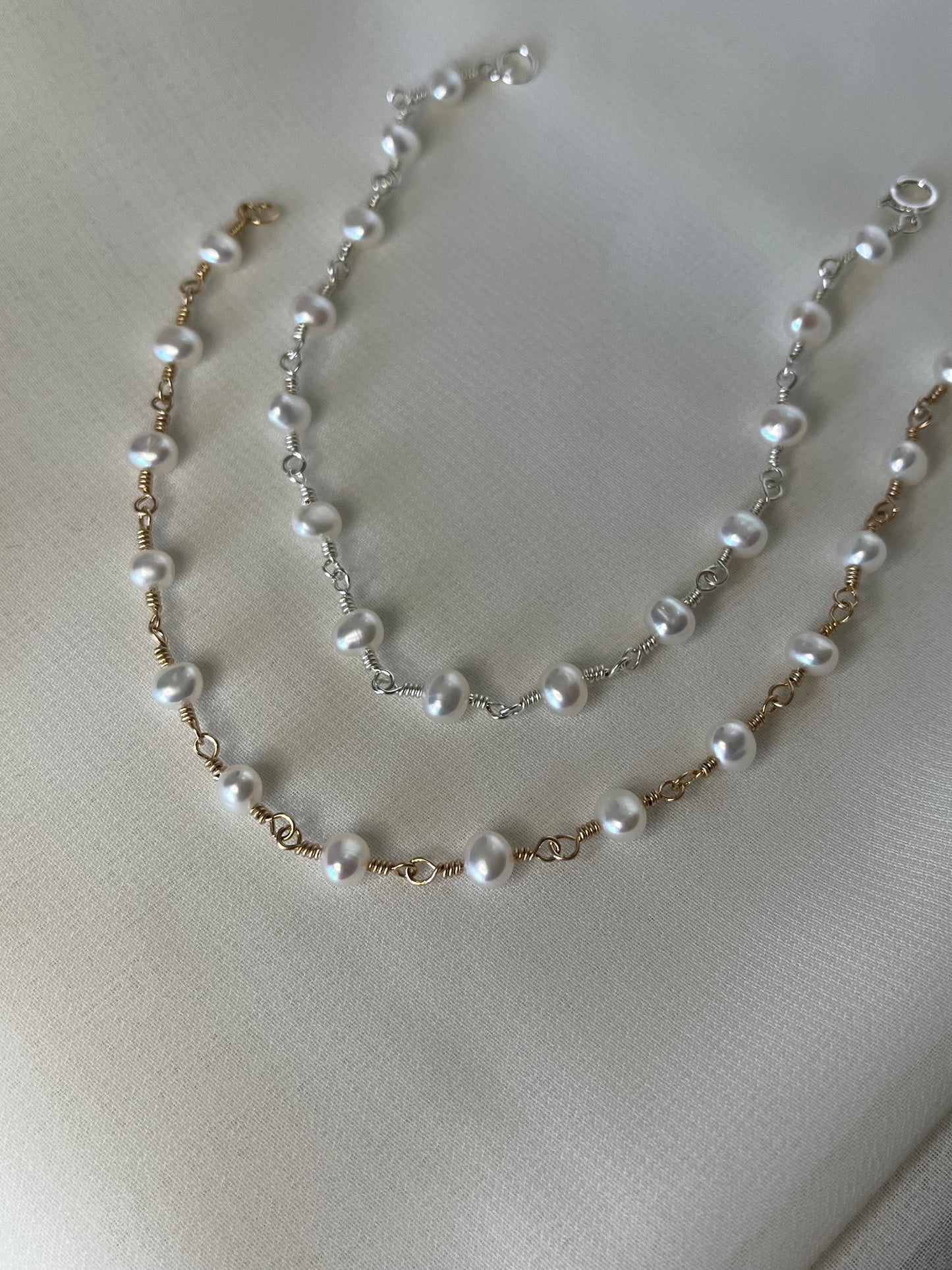 Jane Bracelet Medium Pearl