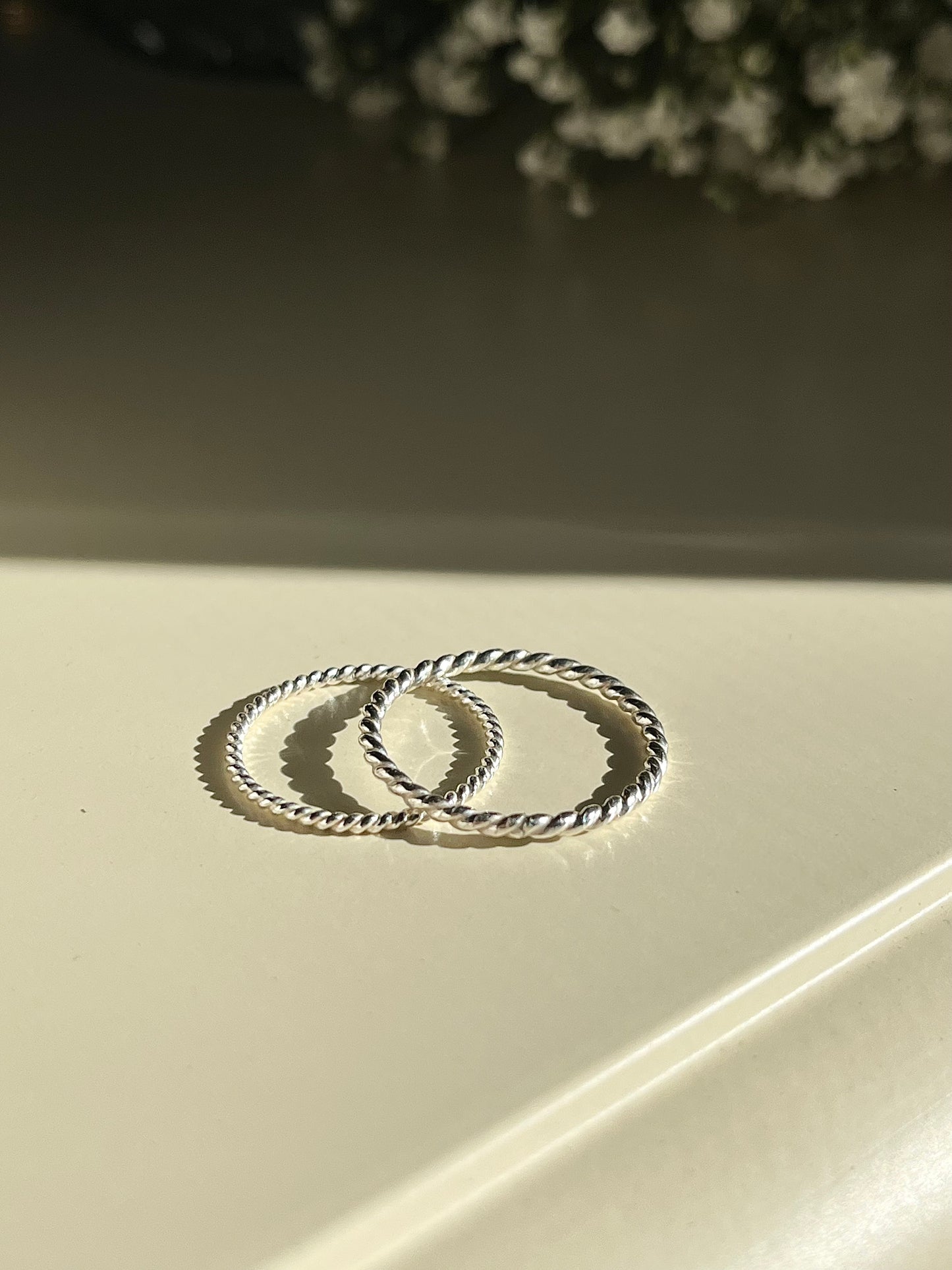 Twist Thick Stacking Ring