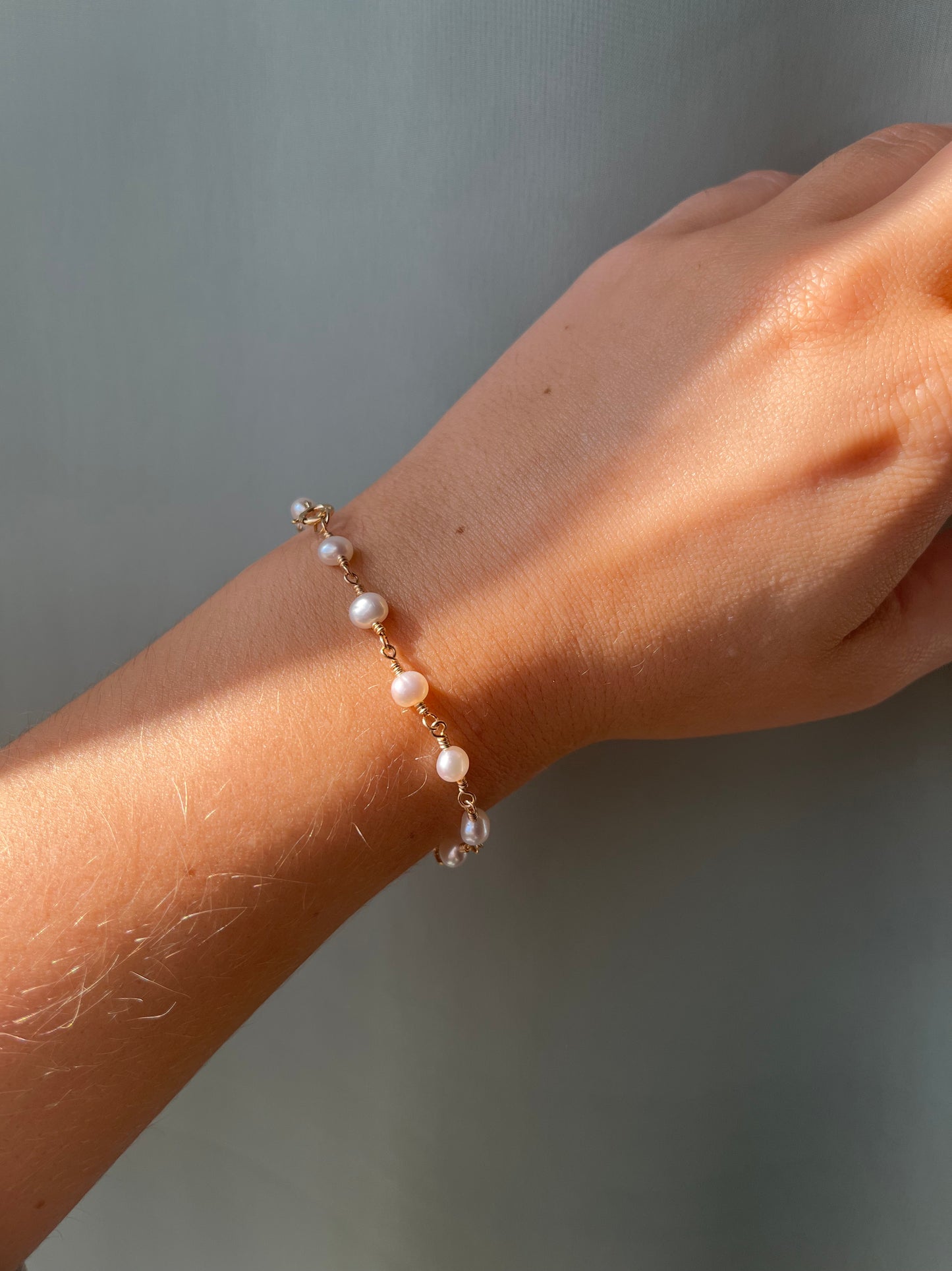 Jane Bracelet Medium Pearl