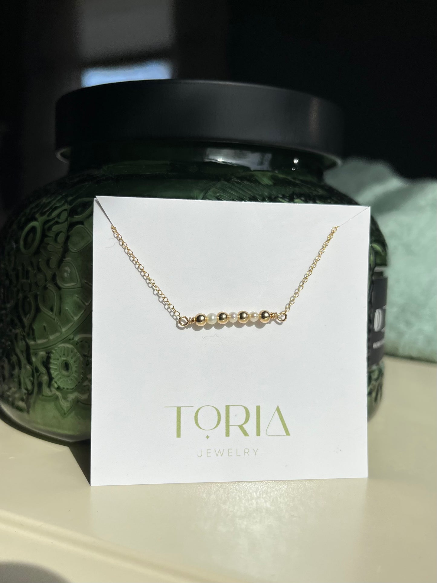 Josie Bar Necklace