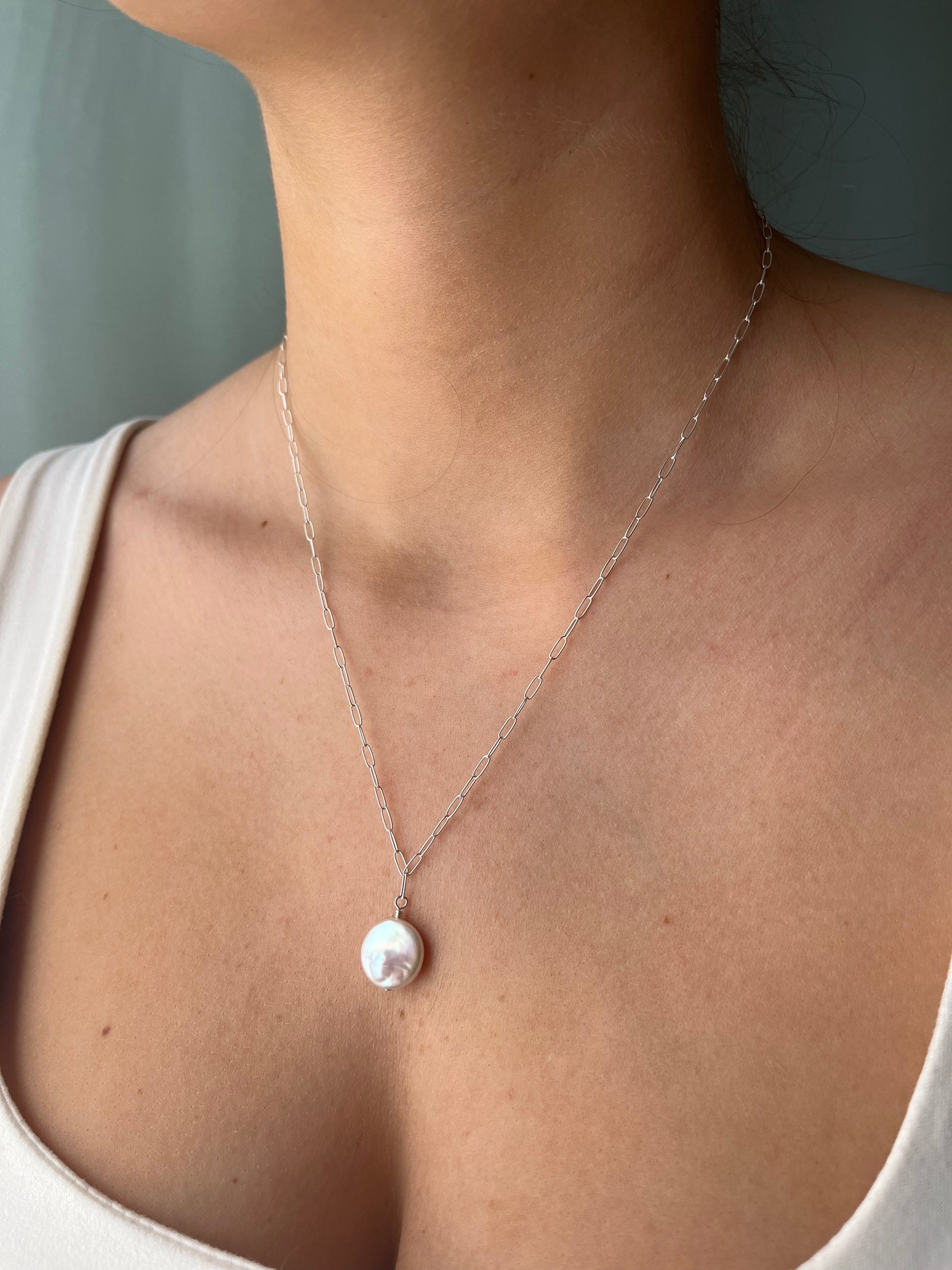 Mignonne Gavigan Luna Necklace Waxing Crescent II Luna Necklace